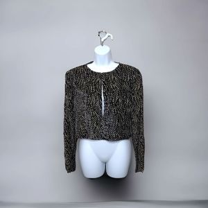 House of Harlow 1960 x Revolve Gilda Top in Zebra